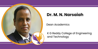 K G Reddy College of Engineering and Technology, Dean Academics: Dr. M. N. Narsaiah Interview